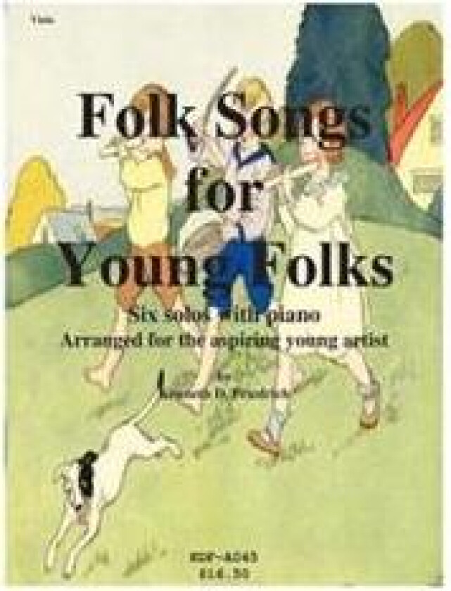 Folk Songs for Young Folks - Viola and Piano