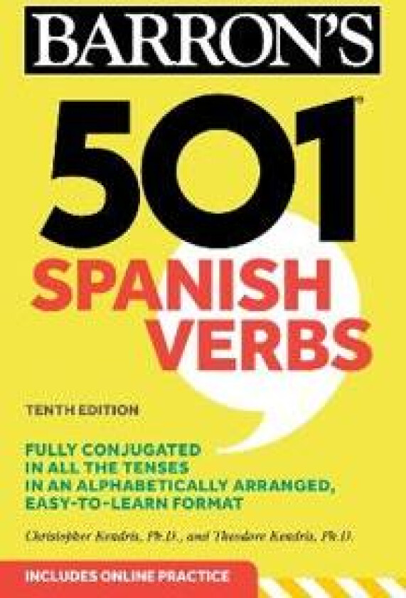 501 Spanish Verbs, Tenth Edition