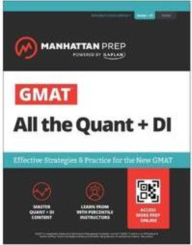 GMAT All the Quant + DI: Effective Strategies & Practice for the new GMAT + Atlas online