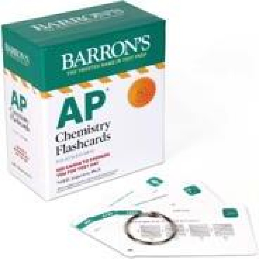 AP Chemistry Flashcards, Fourth Edition: Up-to-Date Review and Practice + Sorting Ring for Custom Study