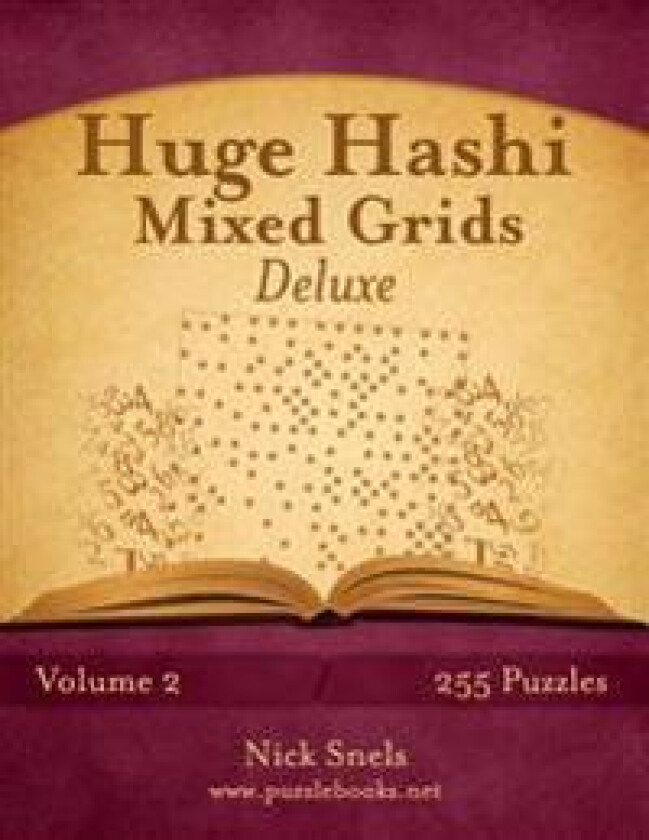 Huge Hashi Mixed Grids - Volume 2 - 255 Puzzles