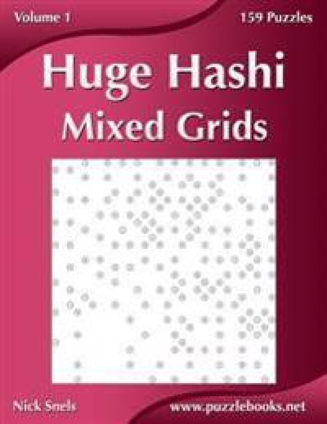 Huge Hashi Mixed Grids - Volume 1 - 159 Puzzles