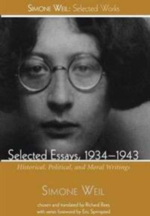 Selected Essays, 1934-1943