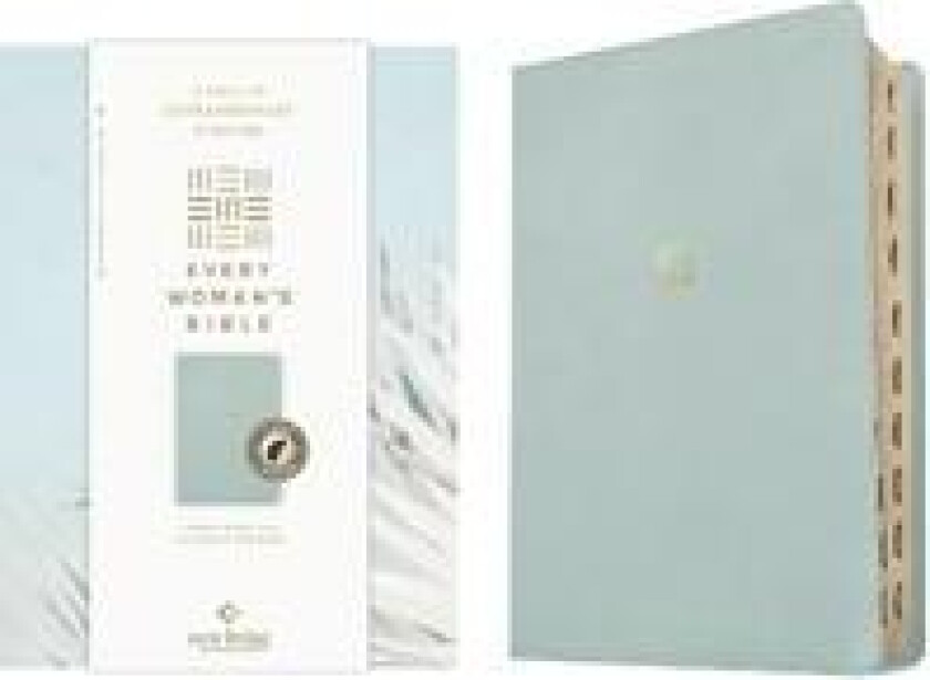 NLT Every Woman’s Bible, Filament Edition, Blue, Indexed
