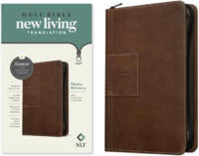 NLT Thinline Reference Zipper Bible, Filament Edition