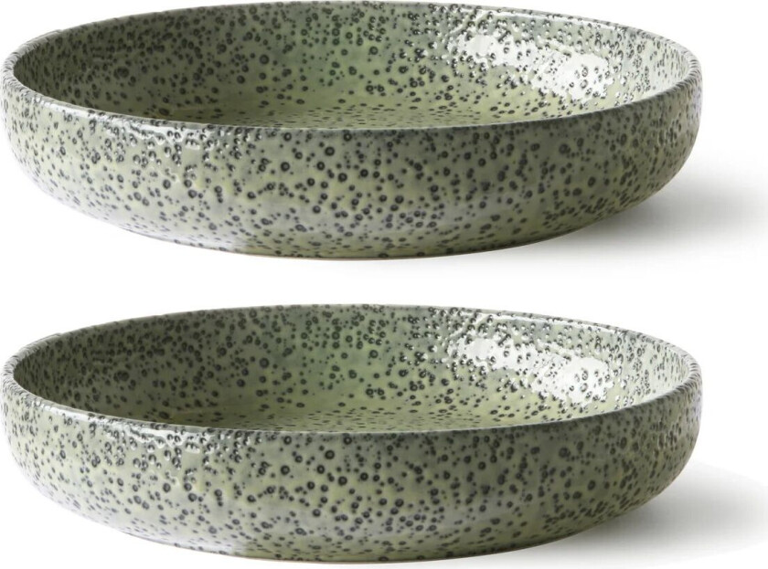 Gradient dyp tallerken Ø21,5 cm 2-stk. Green