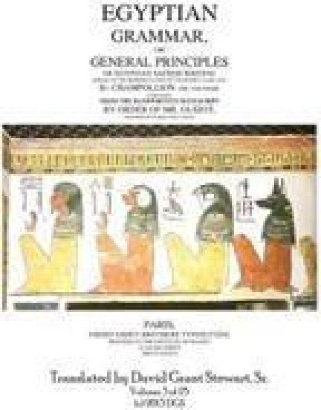 Egyptian Grammar, or General Principles of Egyptian Sacred Writing: The Foundation of Egyptology translated for the first time into English