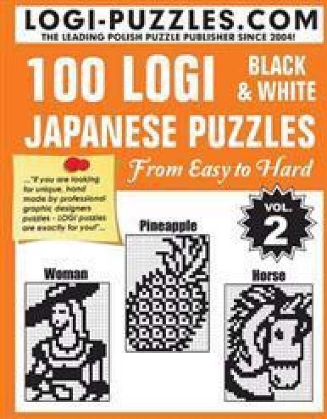 100 LOGI Black & White Japanese Puzzles