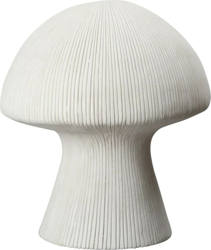 Mushroom bordlampe Hvit