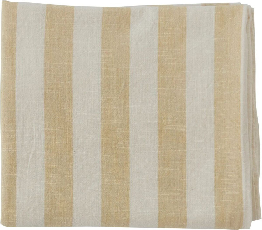 Striped duk 140 x 260 cm Vanilla