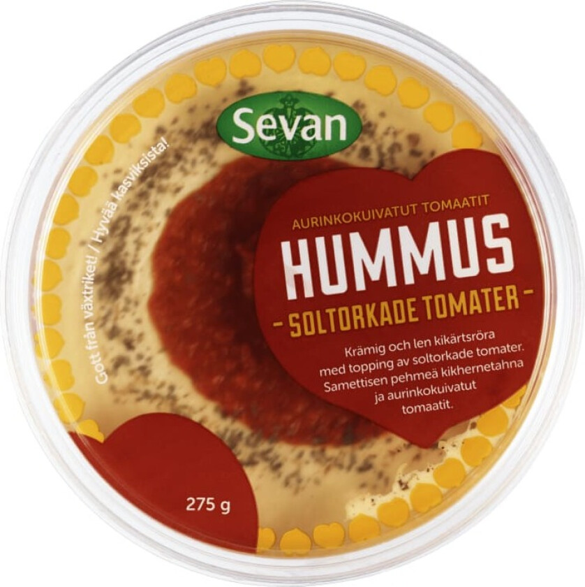 Hummus Soltørk Tomater 275g