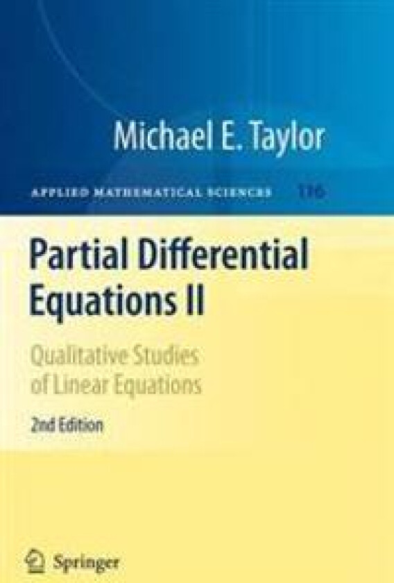 Partial Differential Equations II