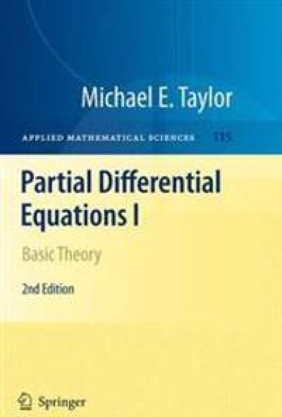 Partial Differential Equations I