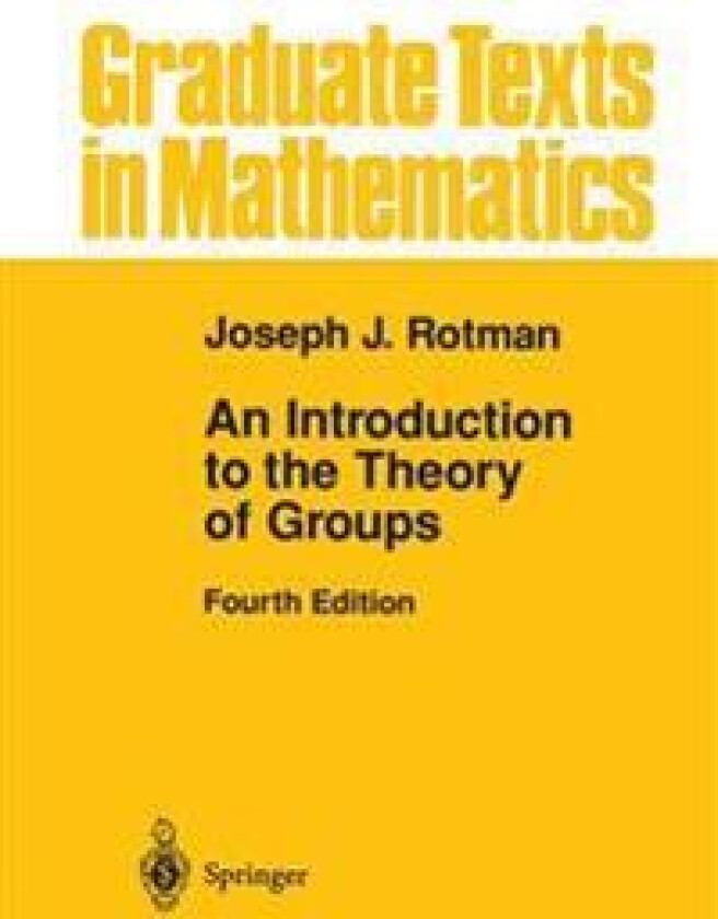 An Introduction to the Theory of Groups