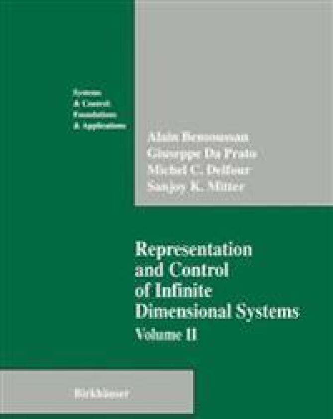 Representation and Control of Infinite Dimensional Systems