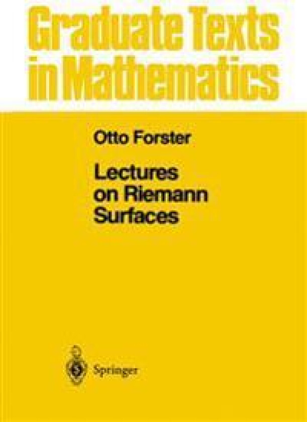 Lectures on Riemann Surfaces