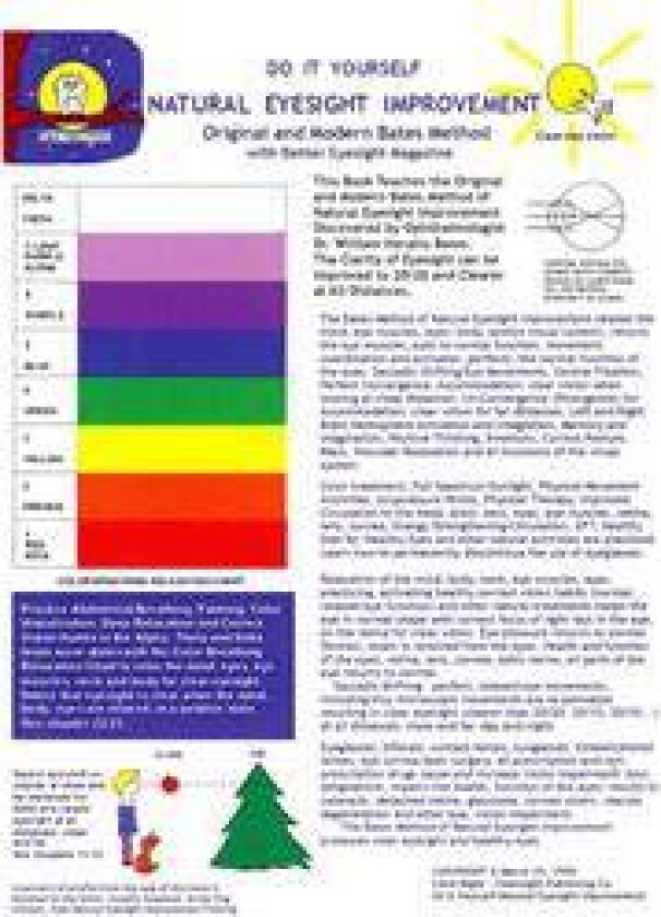 Do It Yourself - Natural Eyesight Improvement - Original and Modern Bates Method