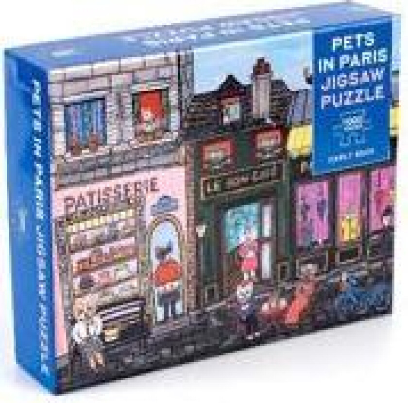 Pets in Paris 1,000-Piece Jigsaw Puzzle