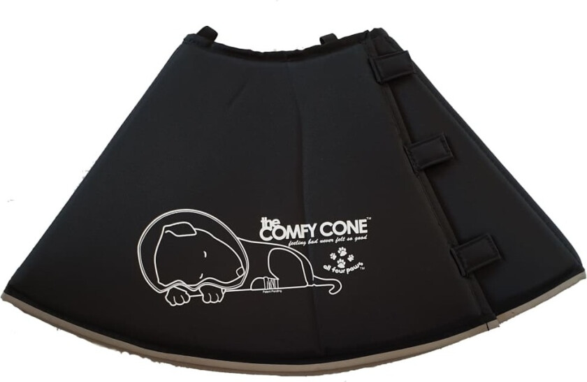 Bilde av Hundekrage Comfy Cone XL 30 cm svart