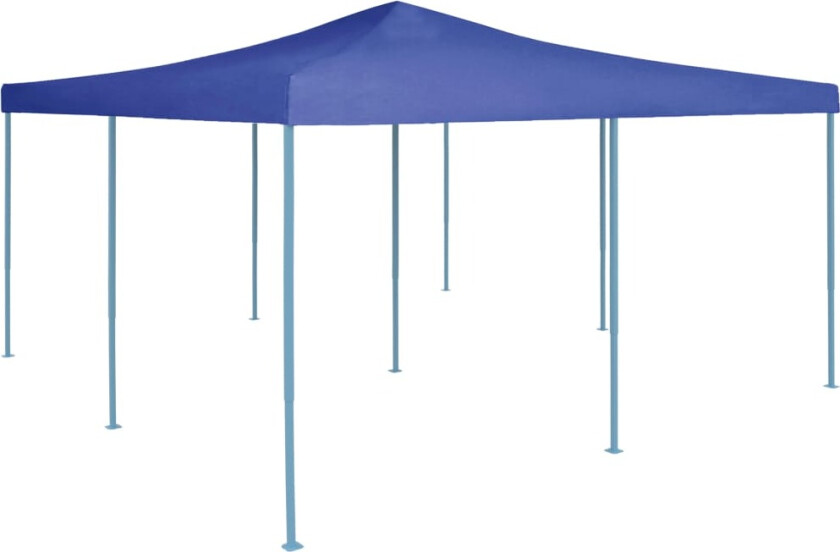 Sammenleggbar paviljong 5x5 m blå