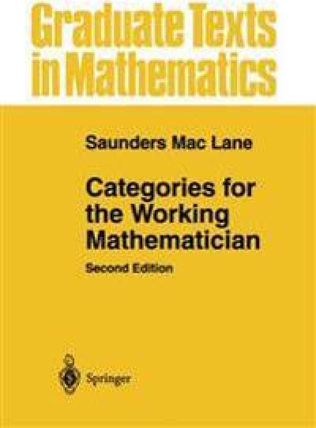 Categories for the Working Mathematician