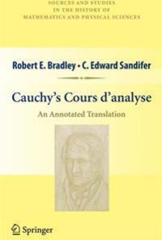 Cauchy’s Cours d’analyse