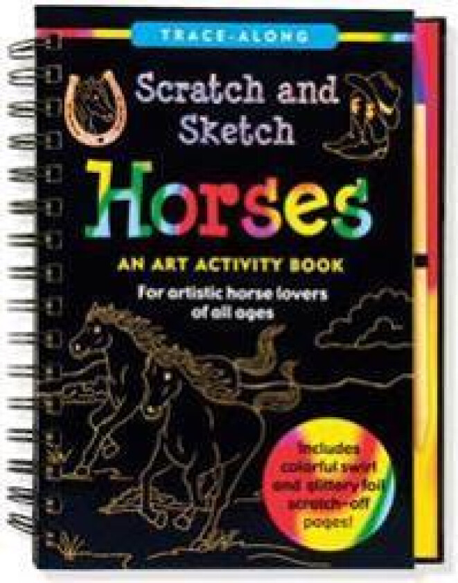 Scratch & Sketch Horses