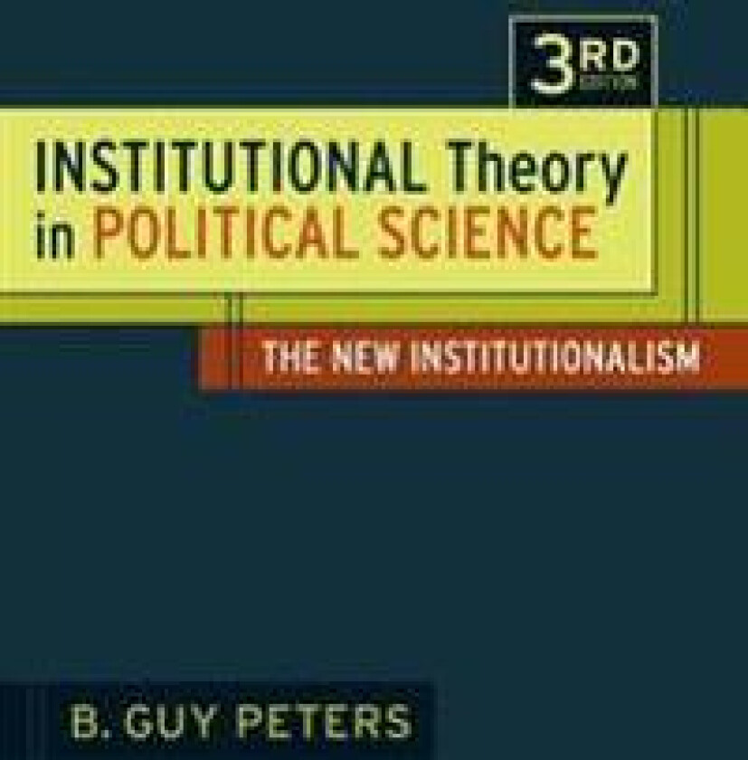Institutional Theory in Political Science