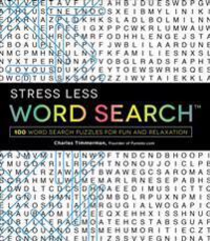 Stress Less Word Search
