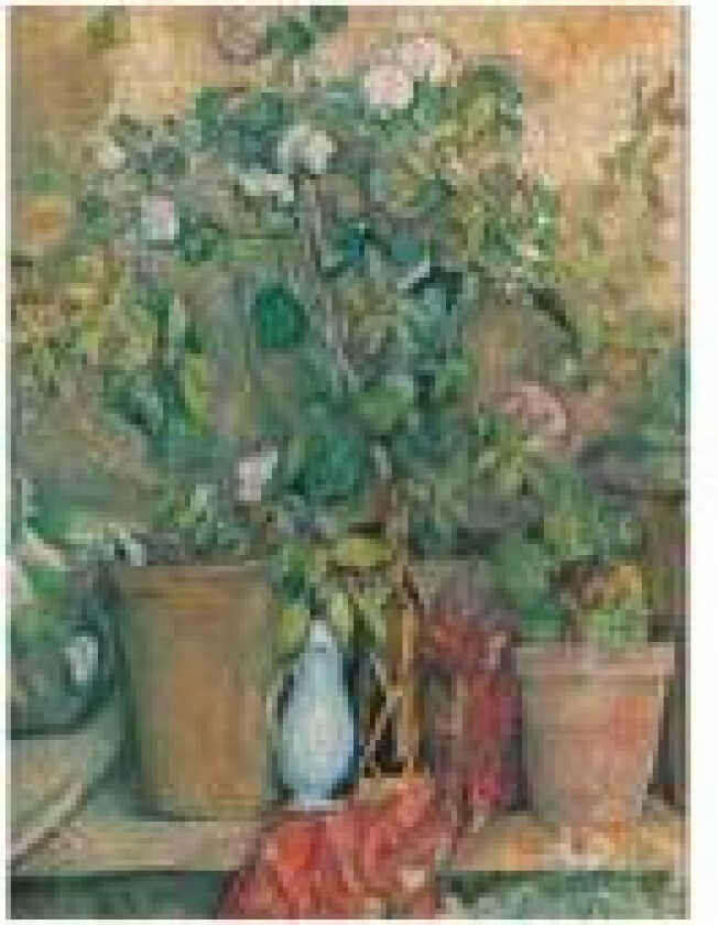 Cezanne’s Terracotta Pots and Flowers 1000 Piece Jigsaw Puzzle