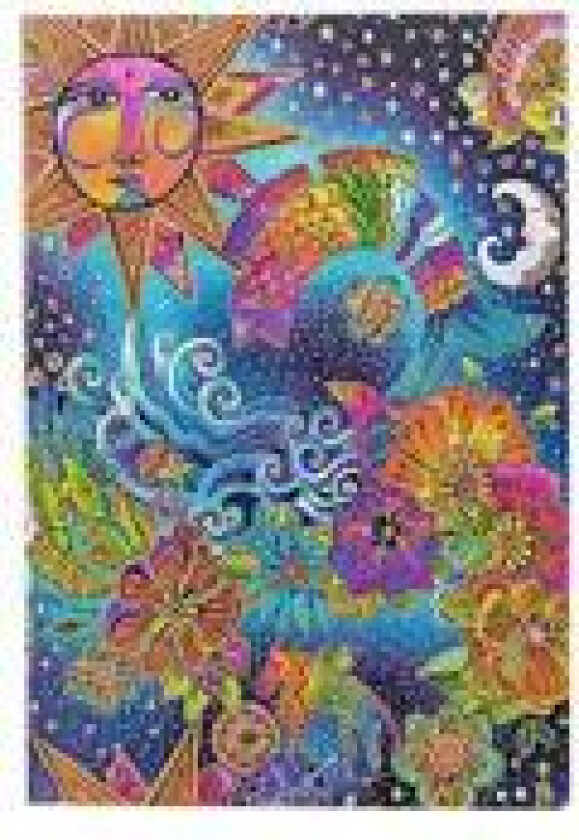 Celestial Magic (Whimsical Creations) Grande Sketchbooks Hardback Journal (Elastic Band Closure)