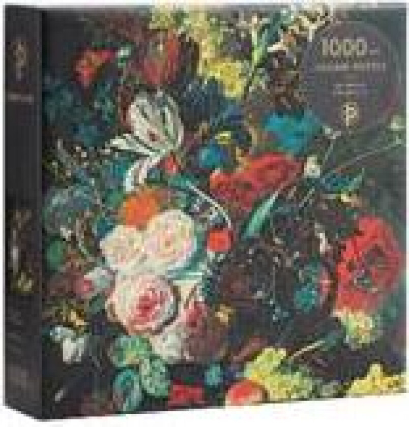 Van Huysum (Still Life Burst) 1000 Piece Jigsaw Puzzle