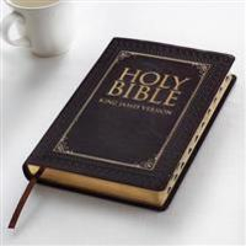 KJV Large Print Thumb Index Edition: Brown