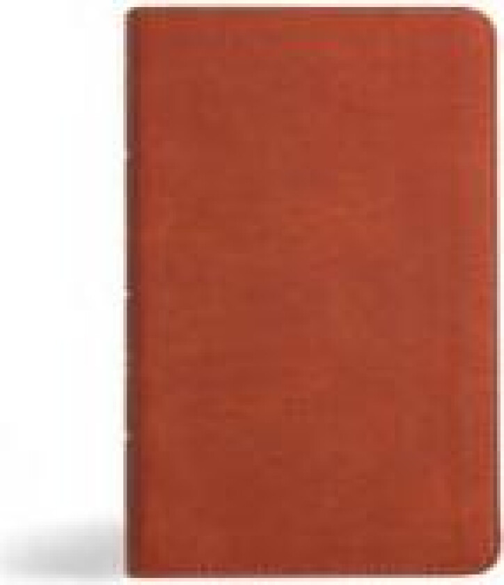 NASB Personal Size Bible, Burnt Sienna Leathertouch