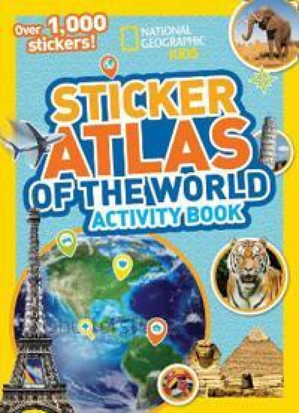World Atlas Sticker Activity Book