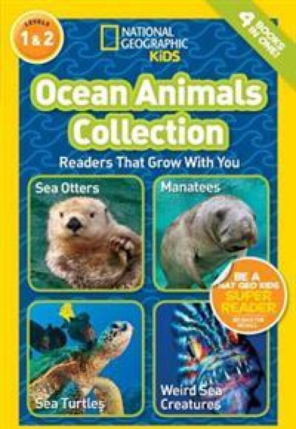 Ocean Animals Collection (National Geographic Kids Readers, Levels 1 & 2): Readers That Grow with You