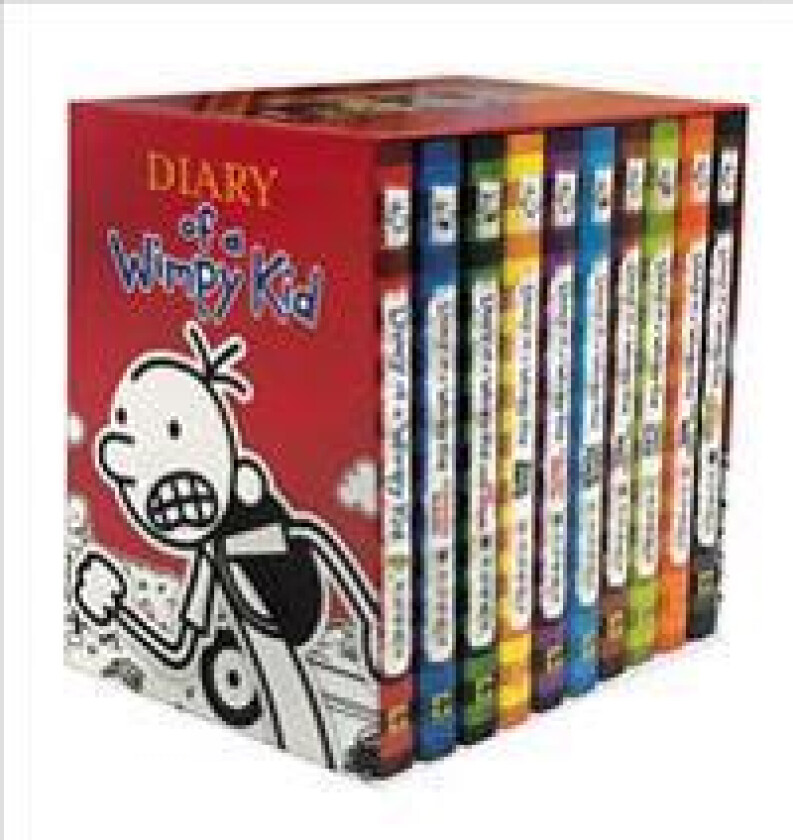 Diary of a Wimpy Kid Box of Books 1-10 Hardcover Gift Set