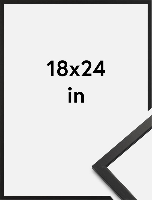 Ramme Edsbyn Svart 18x24 Inches (45,72x60,96 Cm)