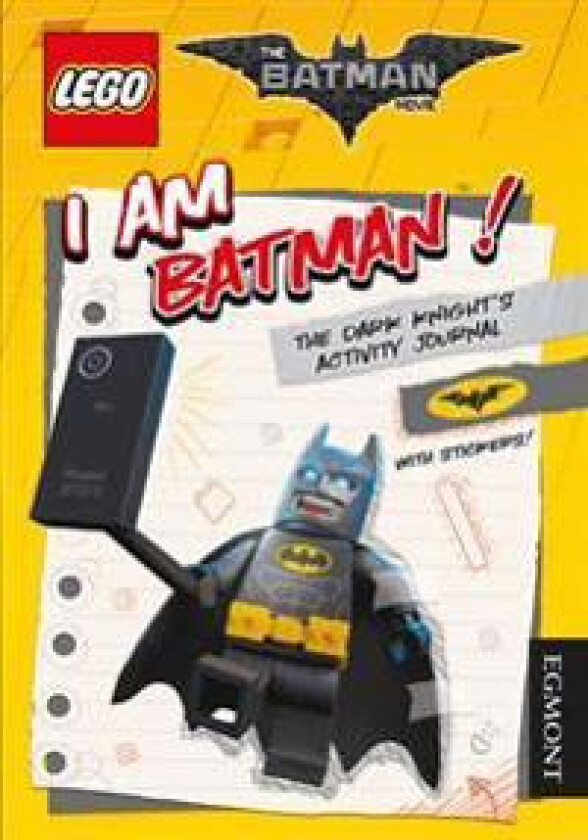 THE LEGO® BATMAN MOVIE: I Am Batman! The Dark Knight's Activity Journal