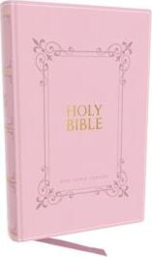 KJV Holy Bible: Large Print with 53,000 Center-Column Cross References, Pink Leathersoft, Red Letter, Comfort Print: King James Version