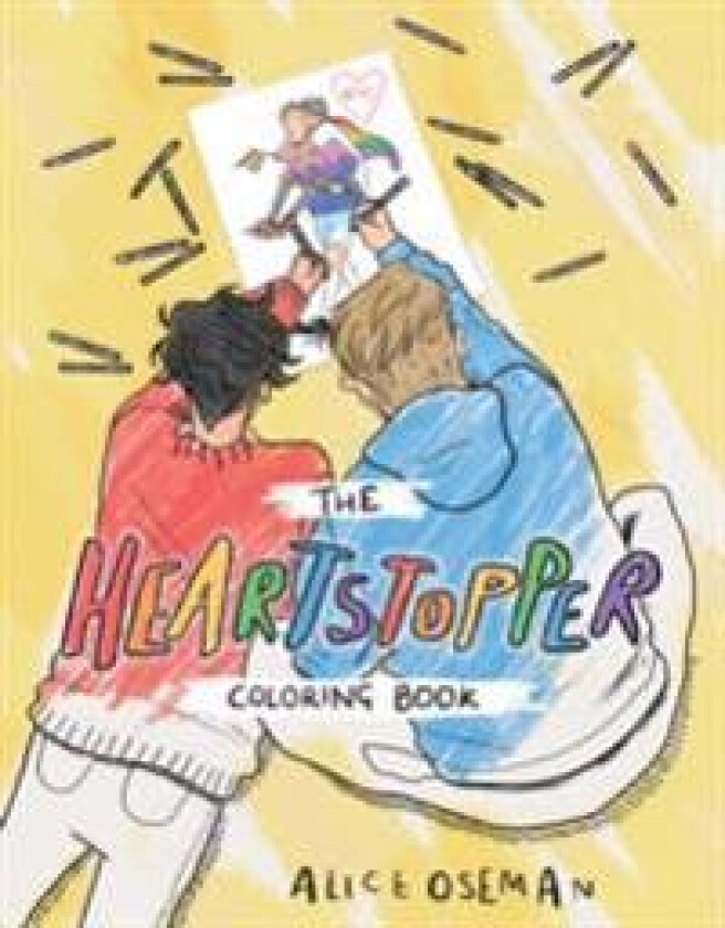 HEARTSTOPPER COLORING BK