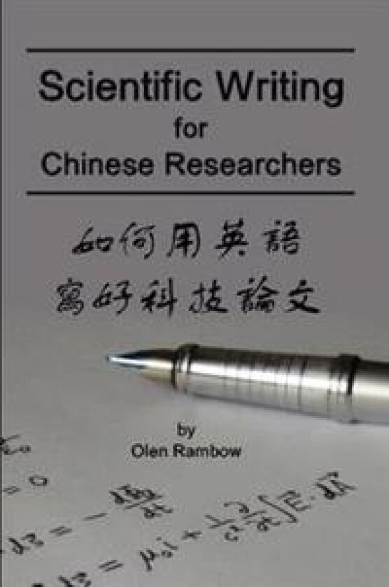 Scientific Writing for Chinese Researchers