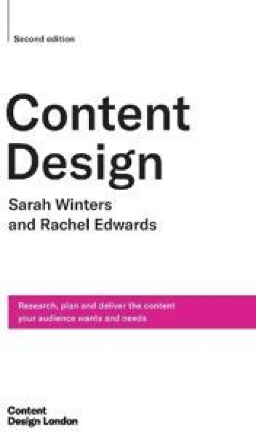 Second Edition Content Design
