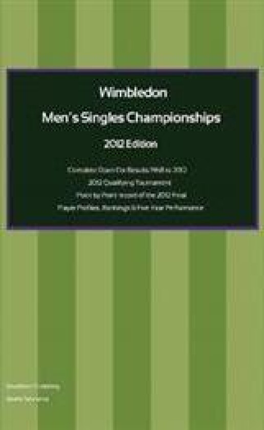Wimbledon Men's Singles Championships 2012 Edition