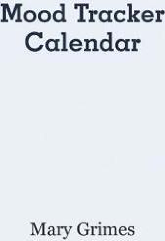 Mood Tracker Calendar