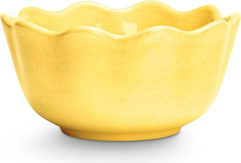 Oyster skål Ø13 cm Gul