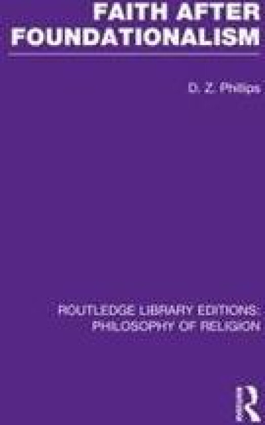 Faith after Foundationalism