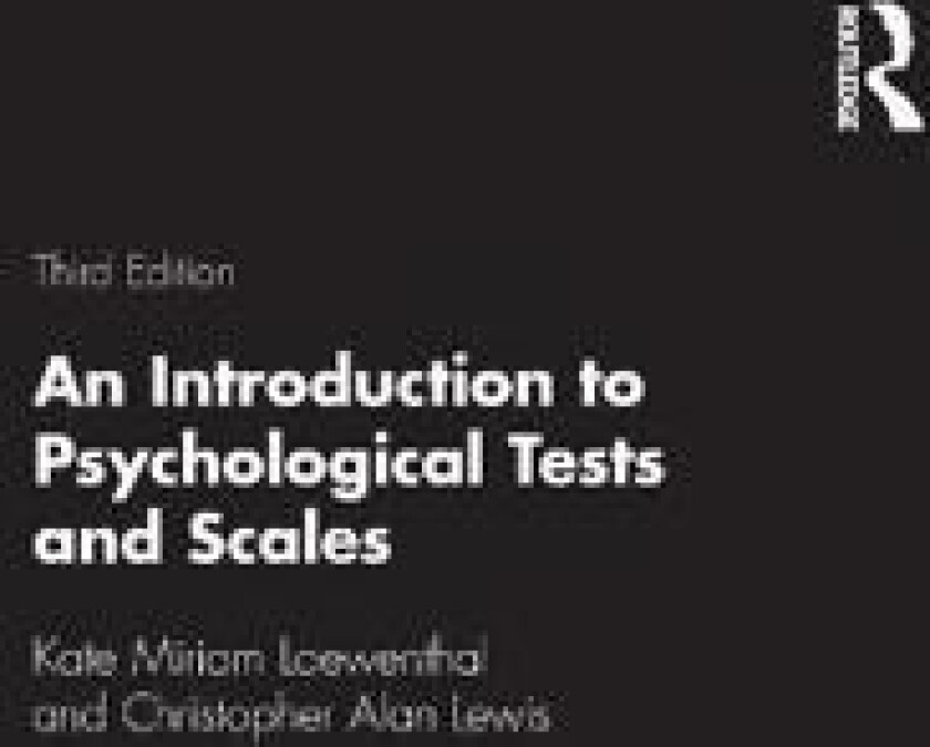An Introduction to Psychological Tests and Scales