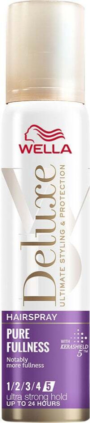 Bilde av Wella Deluxe Pure Fullness Hairspray 75 ml