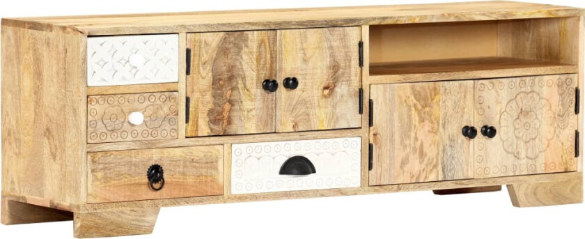 TV-benk 120x30x40 cm heltre mango